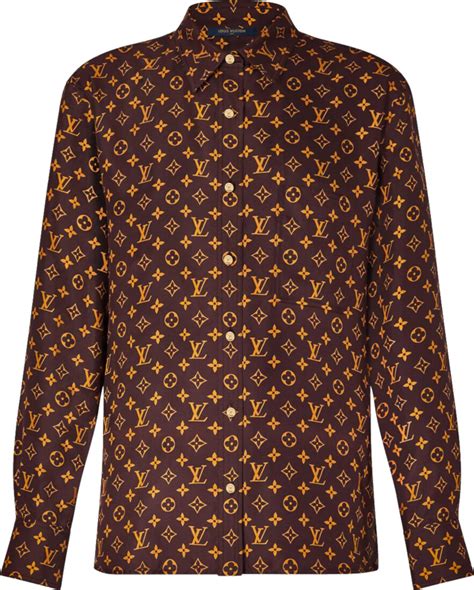 lv monogram shirt